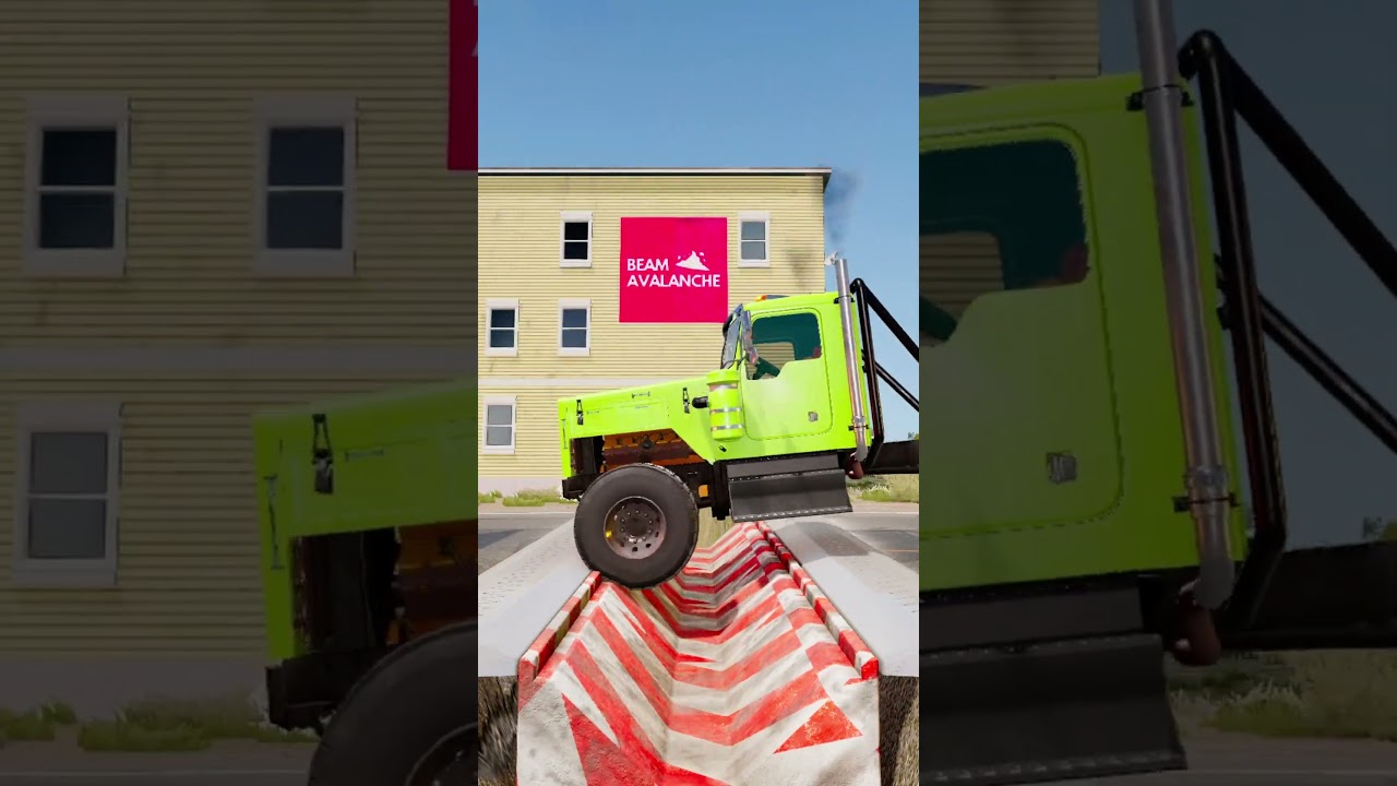 Trucks and Cars vs Speed Bumps 