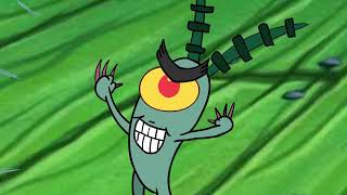 Plankton Shows Mr Krabs His Manicure