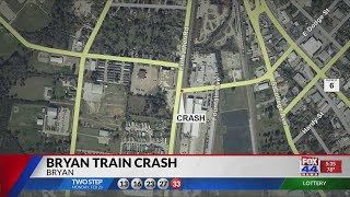 Bryan train crash causes traffic delays