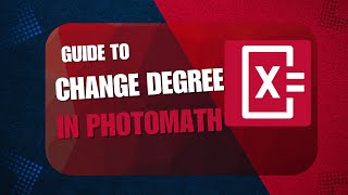 How to Change Photomath to Degrees ! screenshot 4