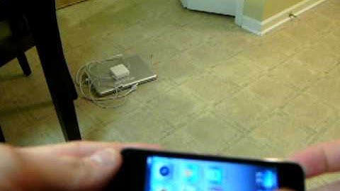 iPod controlled Wifi Robot