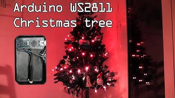 Arduino and WS2811 Christmas tree