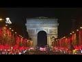 إضاءة جادة الشانزيليزيه في باريس بمناسبة عيد الميلاد AFP
