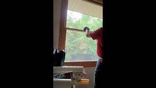 Cleaning Double Hung Windows