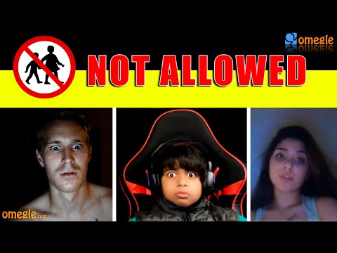 KIDS ARE NOT ALLOWED IN OMEGLE | FAKE KID PRANK | OMEGLE PRANK | SIBINISM