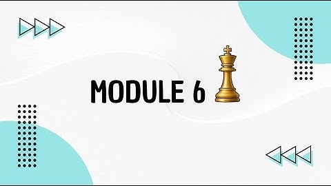 Module 6 Intro Recording