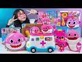 110 Minutes BABY SHARK Collection Unboxing - Satisfying Unboxing (ASMR)