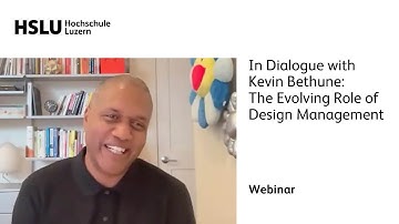 Design Management Int. Lecture Series – In Dialogue with Kevin Bethune