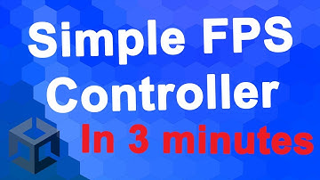 Simple FPS Controller In 3 Minutes | Unity Tutorial