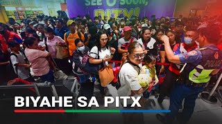 130,000 pasahero, inaasahan na babiyahe sa PITX ngayong Huwebes Santo | ABS-CBN News by ABS-CBN News 1,569 views 15 hours ago 1 minute, 31 seconds