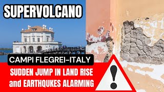 Is this what comes before a super volcanic Eruption ? Residents and Scientists are concerned  #italy