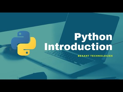 Python Introduction | Python Tutorial for Beginners | Besant ...