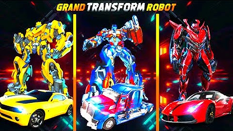 Grand Robot Car Transfrom 3d Game