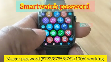 How to disable password lock in all smartwatch unlock easy password HW22| HW18|HW16|HW12
