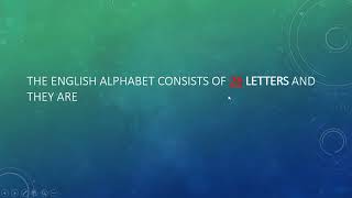 Waxaa Jiro 26 Xarfo ee english ka cashirka [[ please click on subscribe]]