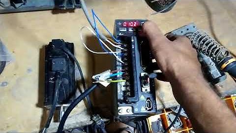 Delta B2 Jog | Delta Servo Learn | electronics | electric #hmi# wiring #sanyodenki #allenbradley