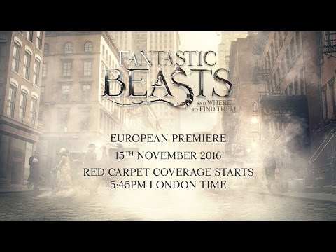 Fantastic Beasts And Where To Find Them: Live European Premiere from London