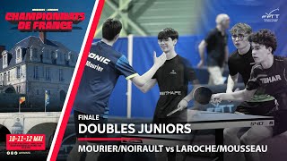 LAROCHE.T/MOUSSEAU.E vs MOURIER.F/NOIRAULT.A | FINALE | FRANCE JUNIORS 2024