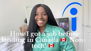 I GOT A JOB BEFORE LANDING IN CANADA 🇨🇦 AS A PERMANENT RESIDENT. NON-TECH JOBS IN CANADA 2022.