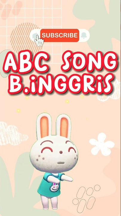 Lagu ABC bahasa Inggris #abcdsong #edukasianak #shortsvideo