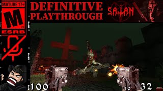 SATAN by Gamefruit - Full Play (NO Commentary) Battle Satan Himself! DOSMan Games FPS 2 Endings 2025