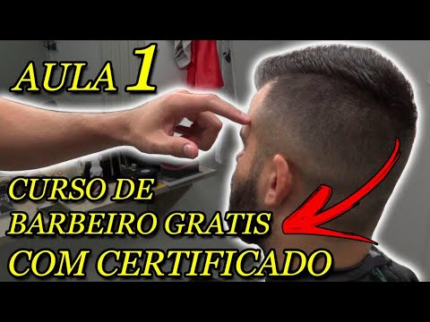 Curso de Barbeiro Gratuito com Certificado - Aula 1