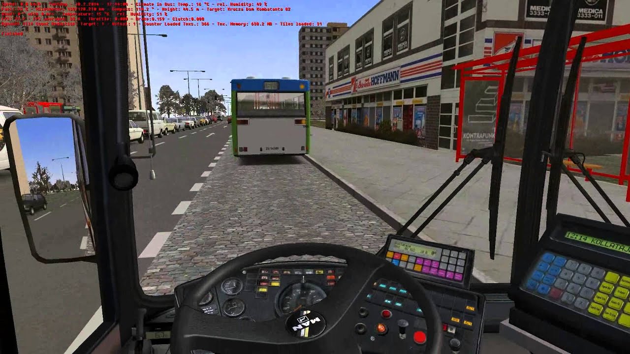 OMSI Joyride #2 - Project Szczecin 82 Kołłątaja - Krucza Dom Kombatanta - OMSI 2 The Bus Simulator