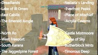 Everquest-An Epic Request. How to start and all 16 locations for updates