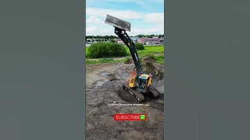 Excavators more beautiful😍 than girls👧 #shorts #excavator #viral #volvo #amazing #video #girl #bd