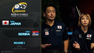 Serbia vs Japan ▸ Predator World Teams Championship ▸ 10-Ball