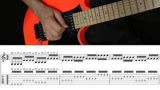 Guitar Yoga 2 / Pt. 27 - Alternate Picking - Workout Preparation With Playback