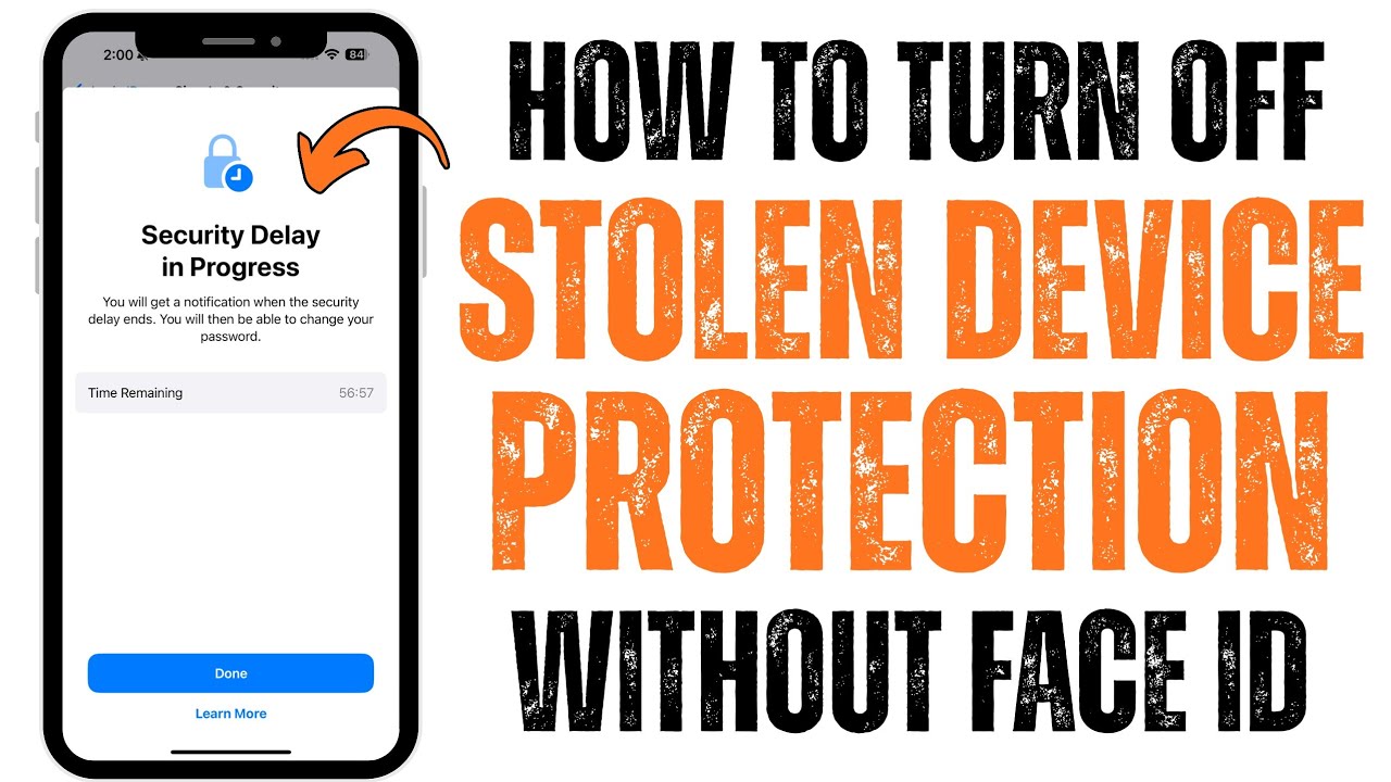 Turn Off Stolen Device Protection On iPhone Without Face ID: A Quick Guide