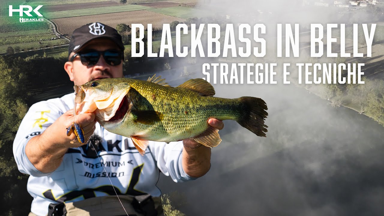 BLACK BASS IN BELLY BOAT – TECNICHE DI PESCA IN CAVA AUTUNNALI
