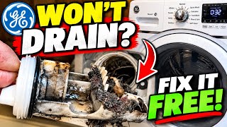 GE Washer Won’t Drain? Fix It for FREE! (No Parts Needed)