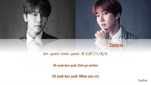 Super Junior D&E - Kimi ga naitara (キミが泣いたら) _ Kan-Rom-Eng _ Color Coded Lyrics_HIGH