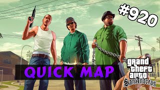 Обзор модов GTA San Andreas #920 – Открыть быстро карту | [Quick Map]