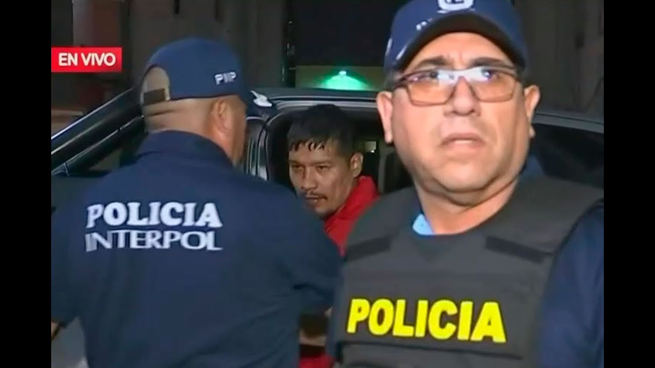 'El Monstruo' pasará a noche en la sede de la Dircote y este jueves será clasificado por el INPE