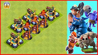 Ultimate Inferno Tower and X-Bows Challenge | Clash of Clans