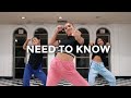 Need To Know - Doja Cat (Dance Video) | @besperon Choreography