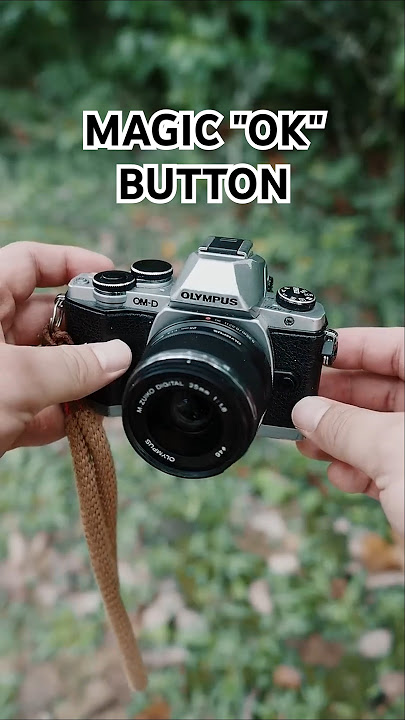 Magic OK Button for Olympus/OM System Cameras