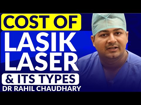 चश्मा हटाने की तकनीकें और उनकी कीमत | Cost of LASIK Laser Surgery in INDIA-LASIK, Contoura, ICL, RLE