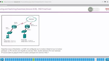 ccna2 v6 final exam | examen final ccna 2 v6 français