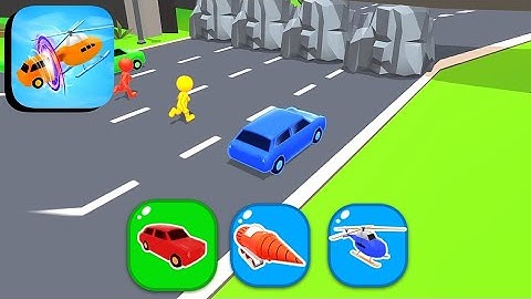 Shape shifting 🏃‍♂️🚗🚲🚦All Levels Gameplay Walkthrough Android,ios Max Level Ep 25