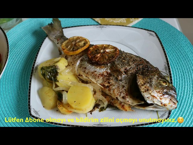 Fırında Çupra Balığı / Sebzeli Çipura Nasıl Yapılır? / Balık Tarifleri -  YouTube