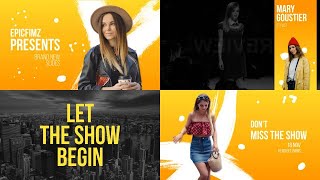 Fashion Event Broadcast After Effects Templates Fashion Event Broadcast After Effects Templates