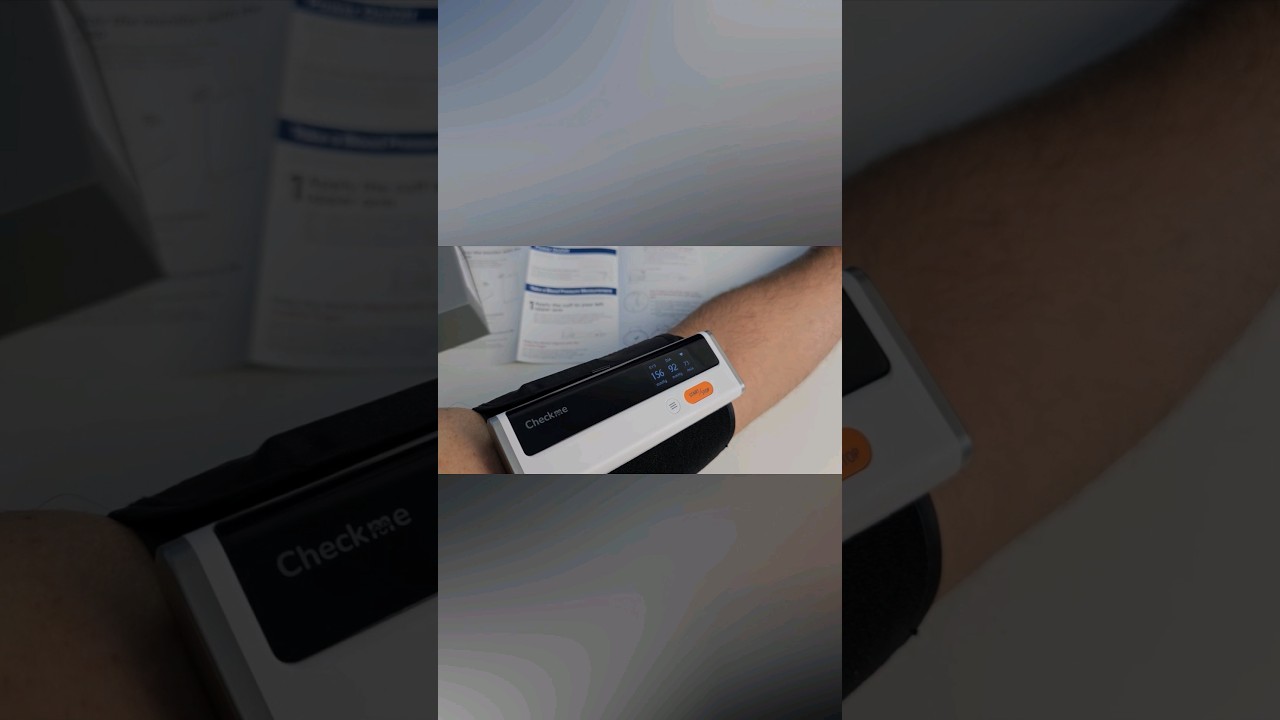 Checkme Upper Arm Wireless Blood Pressure Monitor.   By Checkme