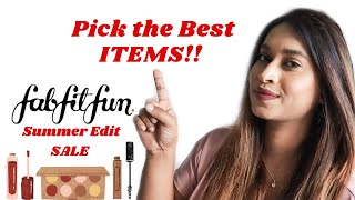 BEST DEALS for FABFITFUN SUMMER EDIT SALE and SPOILERS 2021