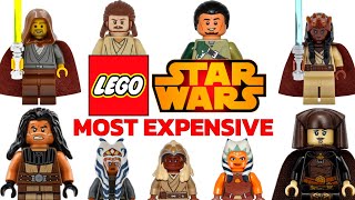 Top 20 Most Expensive Lego Star Wars Jedis! (2022)