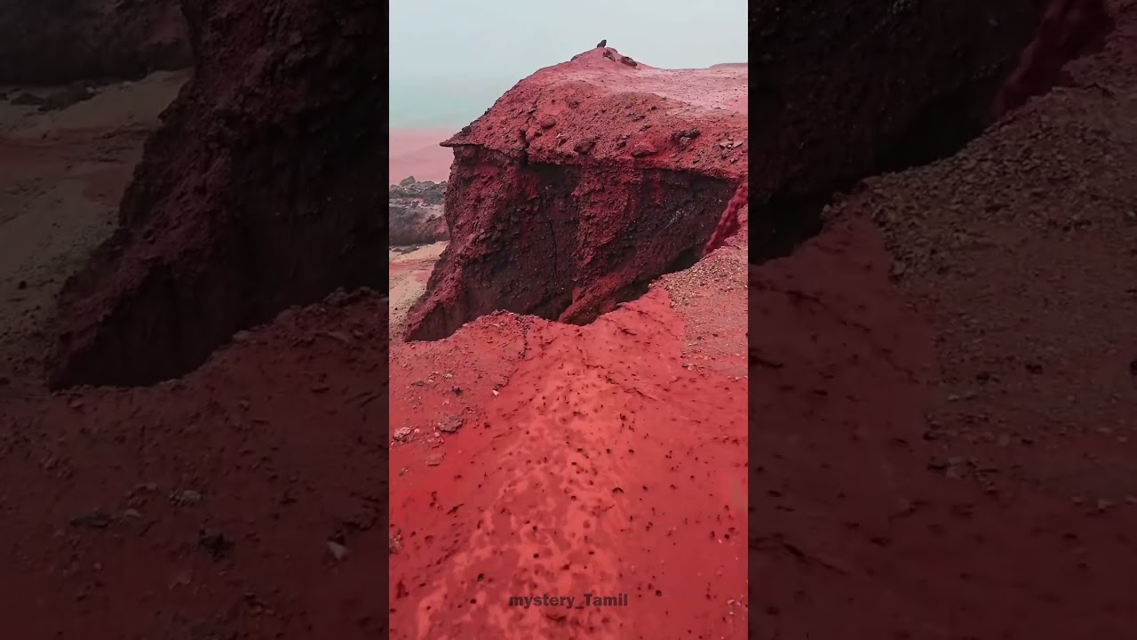 🏖️ Red Sand Mystery! 😲 Why The Beach Is Red! 