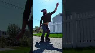 My new favorite trick 🍻 #shorts #trending #rollerblading #inlineskating
